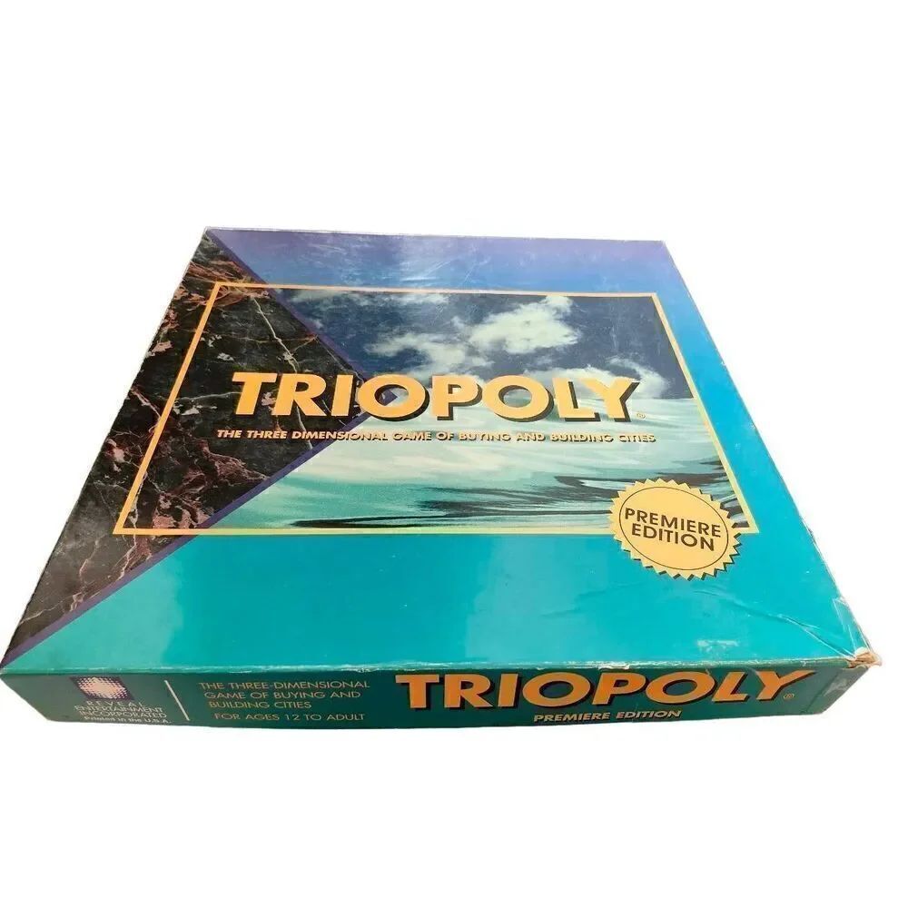 Triopoly Premier Edition #7331/7500 ---Limited editionThe Three Dimensional Mono